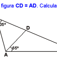 Calcular el Angulo ABD si CD=AD