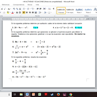 Necesito obtener solución de ecuaciones