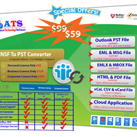 ATS NSF to PST Converter Software