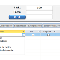 Displayar todas las opciones de un cuadro de lista en un subformulario de access