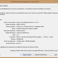 Necesito ayuda con mi ordenador y no se cual es el problema. Ordenador nuevo.
