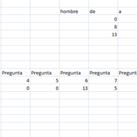 Fórmula para trabajo encuesta con varias condiciones