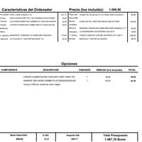Configuración para pc sobremesa nuevo