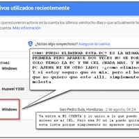 ¿Como puedo eliminar una "PC" de la cuenta Google?