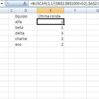 Dato mayor de un rango en Excel