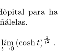 Como puedo resolver este limite mediante la regla de l 'hospital