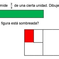 Ejercicios con fracciones que partes están sombreadas