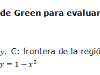 Utilice el teorema de Green para evaluar las integrales de líneas. ∮_c 2xydx+(x+y)dy, C: frontera de la región comprendida
