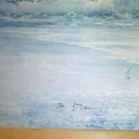 Me gustaría saber el artista de la firma de una de dos pinturas que me han regalado. Medidas 70 cm/50 cm.