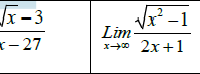 Como resolver estos ejercicios de limites