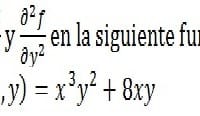 Calcule (∂^2 f)/〖∂x〗^2 y (∂^2 f)/〖∂y〗^2 en la siguiente función: f(x,y)=〖x^3 y〗^2+8xy