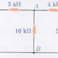 Cuanto vale la tensión entre dos puntos A y B.