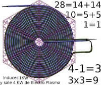 Bobina panquequer de Nicolas Tesla bifilar en formato pcb