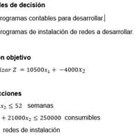 Alguien que me oriente a resolver el método gran M