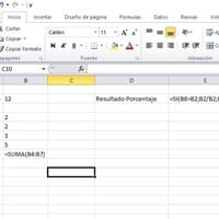 Calcular el por ciento de un numero en excel si se logra el 100% cuadre a 100%