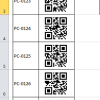 Cómo crear códigos QR masivos con EXCEL?