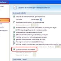 Adaptar la fórmula a la configuración del sistema