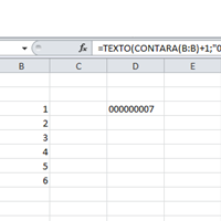 Numerador automático para facturas vba