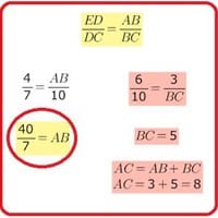 Hallar las longitudes pedidas seg´un los datos de cada item.