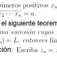 Tema: Series de números, criterios de convergencia: