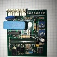 Potenciómetro, conexiones de la placa.