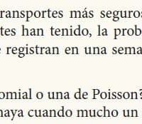 Determinar si es una distribución Poisson o Binomial. Según datos de las compañías aéreas que más accidentes han tenido...