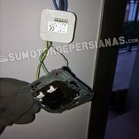 Colocación receptor somfy caja mecanismos