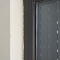 Sale moho alrededor de la ventana