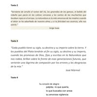 Textos propios de ese periodo. Que características propias del Romanticismo tienen y la temática que prevalece en cada uno.