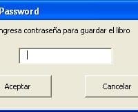¿Como crear una macro para que cada vez que se quiera guardar un archivo pida una contraseña?