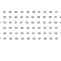 Número excedente en 5 unidades y 6 unidedes menor que el anterior