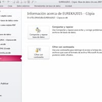 Como quitar password de Access 2010