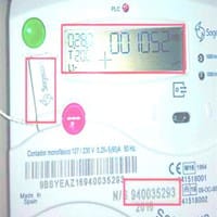 Lectura de contador digital integrado