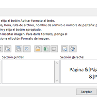 Conpaginar el exportado en pdf de excel