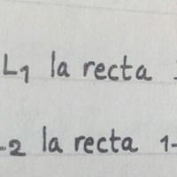 Determine la intentar relativa entre l1 y l2