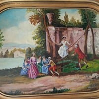 ¿Alguien puede reconocer el pintor? Firmado A.Martinez !