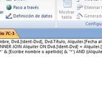 ¿Cómo puedo ver consulta con otra visión en access?