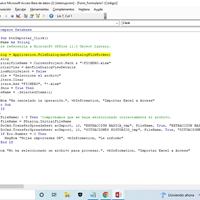 Importar excel a access con dos pestañas diferentes