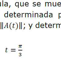 Calcular vectores de velocidad y aceleración