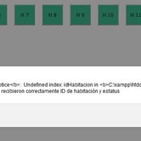 ¿Como puedo corregir este error en PHP Índice indefinido: idHabitacion?