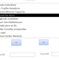 Campo de tipo lista poner información en campos Access