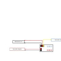 Conexion de voltimetro amperimetro de 3 cables