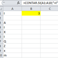 Necesito contar celdas separadas que cumplan la condición "x"