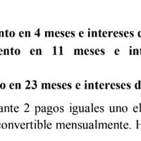 Orientación sobre problema de aritmética financiera