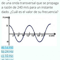 Tengo una duda sobre este ejercicio de Ondas mecánicas