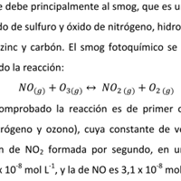 Necesito resolver un problema relacionado con la contaminación, hace parte de componente físico químico
