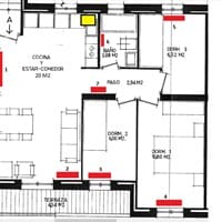 Circuito de calefacción con monocapa
