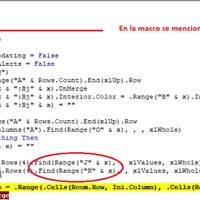Error al ejecutar código macro en sistema de reserva