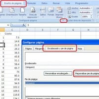 Como crear un Texto predefinido que no se muestre en la Hoja Excel pero que se imprima en todas las Hojas en la parte Inferior
