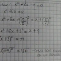 Como se resuelve esta ecuaciòn completando cuadrados